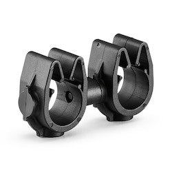 HellermannTyton 156-02334 | MOC Clip to MOC Clip, 10 mm, 10 mm, PA66HIRHSUV, Black, 1000/ctn