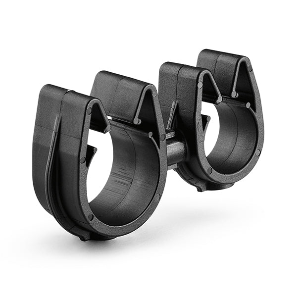 HellermannTyton 156-02337 | MOC Clip-to-Clip Cable Clip, 10 mm × 16 mm, Black