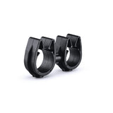 HellermannTyton 156-02343 | MOC Clip to MOC Clip, 12 mm, 14 mm, PA66HIRHSUV, Black, 1000/ctn