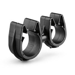 HellermannTyton 156-02344 | MOC Clip to MOC Clip, 12 mm, 16 mm, PA66HIRHSUV, Black, 1000/ctn