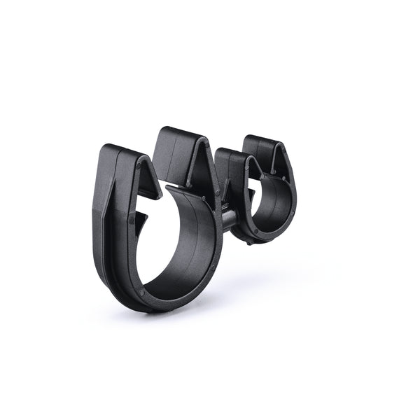 HellermannTyton 156-02346 | MOC Clip to MOC Clip, 12 mm, 22 mm, PA66HIRHSUV, Black, 1000/ctn