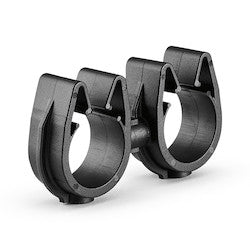 HellermannTyton 156-02349 | MOC Clip to MOC Clip, 14 mm, 14 mm, PA66HIRHSUV, Black, 1000/ctn
