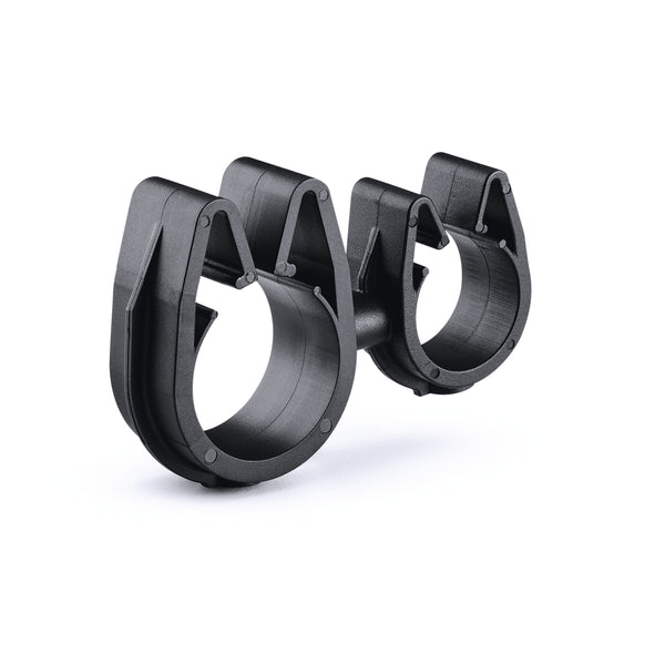HellermannTyton 156-02356 | MOC Clip to MOC Clip, 16 mm, 19 mm, PA66HIRHSUV, Black, 1000/ctn