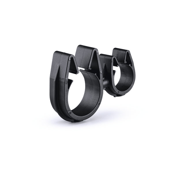 HellermannTyton 156-02357 | MOC Clip to MOC Clip, 16 mm, 22 mm, PA66HIRHSUV, Black, 1000/ctn
