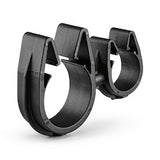 HellermannTyton 156-02357 | MOC Clip to MOC Clip, 16 mm, 22 mm, PA66HIRHSUV, Black, 1000/ctn