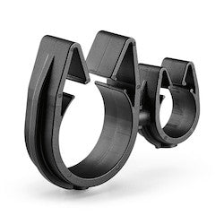 HellermannTyton 156-02359 | MOC Clip to MOC Clip, 16 mm, 26 mm, PA66HIRHSUV, Black, 1000/ctn