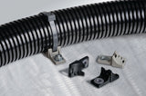 HellermannTyton 156-02694 | Bolt Down Mount, Mounting Hole Dia. 8.0mm, PPS/PAEK, Silver/Beige, 2000/ctn