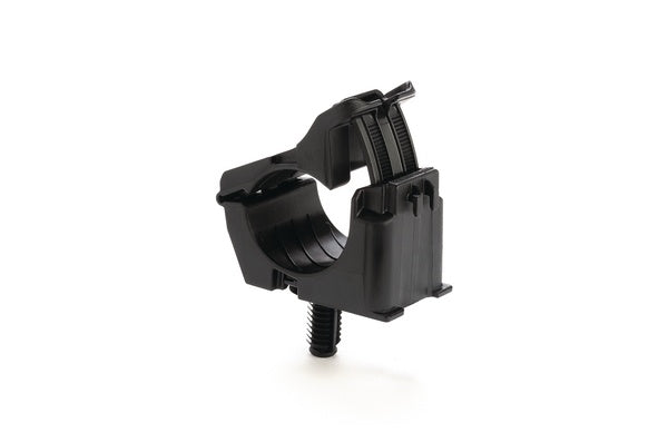 HellermannTyton 156-02716 | In-Line Ratchet Clamp, 0.76" - 1.42" Bundle Dia., FT9LG, PA66HIRHSUV, Black, 25/Box