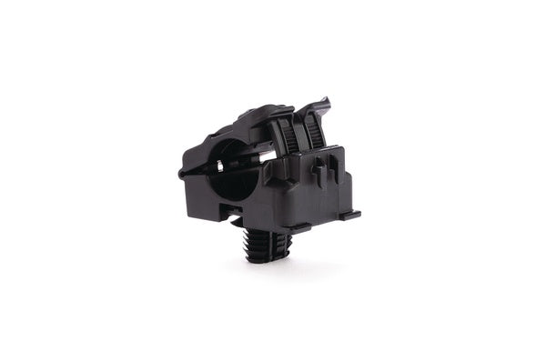 HellermannTyton 156-02719 | In-Line Ratchet Clamp, 0.50" - 0.77" Bundle Dia., FT9X17, PA66HIRHSUV, Black, 25/Box