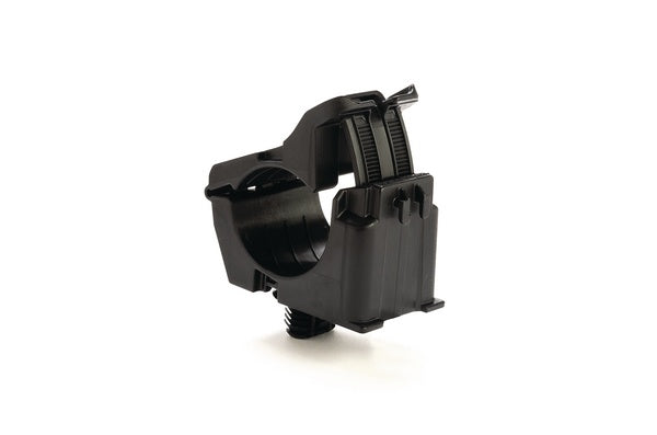 HellermannTyton 156-02720 | In-Line Ratchet Clamp, 0.76" - 1.42" Bundle Dia., FT9X17, PA66HIRHSUV, Black, 25/Box