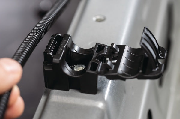HellermannTyton 156-03000 | The Quick2Clamp offers ultra-fast installation and versatility for managing conduit, tubing and cables.