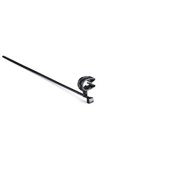 HellermannTyton 156-04241 | The MOC to Swivel Tie is a rotatable routing clip coupled to a cable tie that keeps two routings secured and separated.