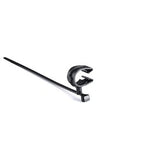 HellermannTyton 156-04242 | The MOC to Swivel Tie is a rotatable routing clip coupled to a cable tie that keeps two routings secured and separated.