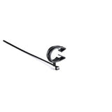 HellermannTyton 156-04244 | The MOC to Swivel Tie is a rotatable routing clip coupled to a cable tie that keeps two routings secured and separated.