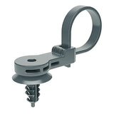 HellermannTyton 157-00118 | 1-Pc Cable Tie/Offset Fir Tree With Disc, 12.5 Mm Offset, 8.5"L, M6 Hole, Pa66Hirhs, Gray, 500/Bg