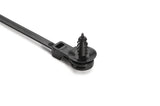 HellermannTyton 157-00131 | 1-Piece Cable Tie/Offset Fir Tree with Disc, 12.5 mm Offset, 8.5"L, 50lb Tensile Strength, PA66HIRHS, Black, 500/pkg
