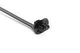 HellermannTyton 157-00268 | 1-Piece Cable Tie/Fir Tree Mount with Disc, 8.5"L, 6.2 - 13.0 mm, PA66HIRHS, Black 1000/bag