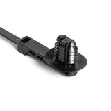 HellermannTyton 157-00333 | 1-Piece Cable Tie/Fir Tree Mount with Disc, 9"L, 6.2 - 13.0 mm, PA66HIRHS, Black, 2000/ctn