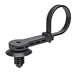 HellermannTyton 157-00368 | 1-Piece Cable Tie/Fir Tree Mount with Disc, 25mm Offset; 9.1"L, 6.1-7mm Hole, PA66HIRHS, Grey, 500/pkg