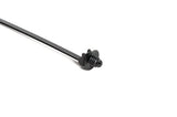 HellermannTyton 157-00376 | 1-Pc Cable Tie/Fir Tree Mount With Disc, 0.25 - 0.27" Mounting Hole, Pa66Hs, Black, 1000/Pkg