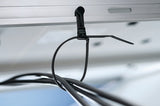 HellermannTyton 157-00421 | Series 6 Solar Fir Tree Fastener, 50lb Tensile Strength, HIRHUSV, Black, 1000/bag