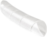HellermannTyton 161-05088 | Spiralwrap Protective Sheathing, 0.88" Diameter, Polyamide, Black, 500Ft/Roll
