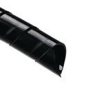 HellermannTyton 161-05089 | Spiralwrap Protective Sheathing, 0.75" Diameter, Pa6, Black, 500Ft/Roll