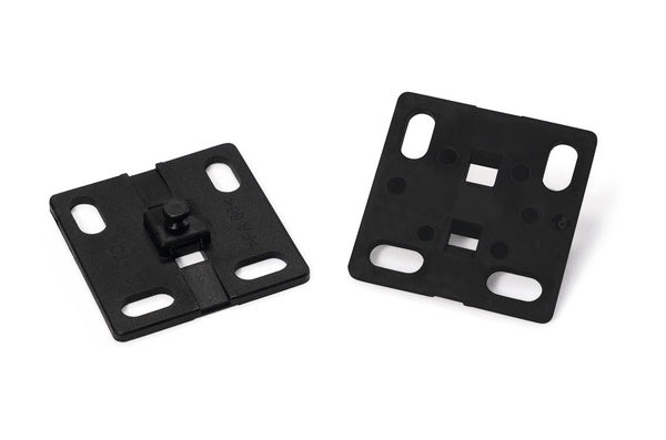 HellermannTyton 161-64014 | Helawrap, Mounting Base Without Adhesive, Hwbase, Pa66Hirhs, Black, 50/Pkg