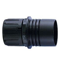 HellermannTyton 166-90000 | Helaguard Non-Metallic Ip66 Conduit Reducer, 0.50" Down-To 0.38" Dia, Pa66, Black, 5/Pkg