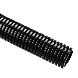 HellermannTyton 166-90191 | Helaguard Non-Metallic Conduit, Std. Weight, 0.50" Dia, Pa6, Black, 100 Ft/Reel