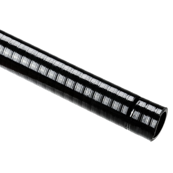 HellermannTyton 166-90501 | Helaguard Sr Pvc Tubing, Smooth Bore, Smooth Cover, Std Wt, 2.0" Dia, Black, 100 Ft/Std. Reel