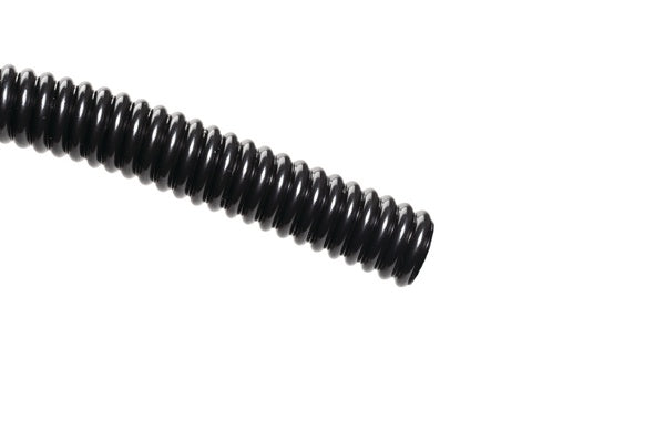 HellermannTyton 169-23016 | Non-Metallic Tubing, 16mm Dia, PTFE, Black, 82 ft/pkg