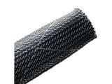 HellermannTyton 170-03208 | Braided Sleeving, Expandable, Flame Retardant, 0.75" Dia, Pet, Black, 1300 Ft/Reel