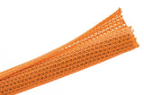 HellermannTyton 170-03025 | Braided Sleeving, Split Wrap, 1" Dia, PET, Black, 50 ft/reel