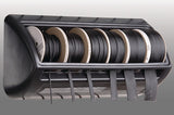 HellermannTyton 170-03031 | Braided Sleeving, Merchandising Rack, Abs, Black, 1/Pkg