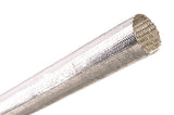 HellermannTyton 170-03097 | Braided Sleeving, Aluminum Laminated Fiberglass, 2.5" Dia, Al/Gf, Silver, 50 Ft/Reel