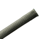 HellermannTyton 170-03159 | Nomex High Temperature Woven Sleeving, 0.25" Dia, Green, 100 Ft/Bulk Reel