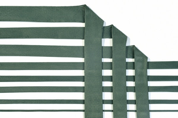 HellermannTyton 170-03161 | Nomex High Temperature Woven Sleeving, 0.5" Dia, Green, 100 Ft/Bulk Reel