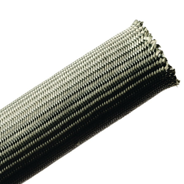 HellermannTyton 170-03162 | Nomex High Temperature Woven Sleeving, 0.75" Dia, Green, 100 Ft/Bulk Reel