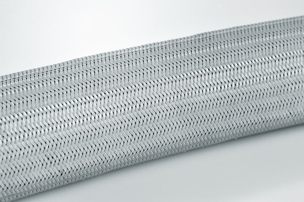HellermannTyton 170-20600 | Helagaine Braided Sleeving, 6 Mm Dia, Pa66,Gy, 328Ft/Reel