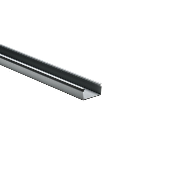 HellermannTyton 181-00204 | Solid Wall Wiring Duct, 2" X 1", Non-Adhesive, Pvc, Gray, 30Ft/Box