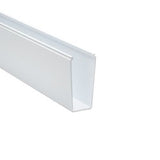 HellermannTyton 181-00249 | Solid Wall Wiring Duct, 2" X 5", Non-Adhesive, Pvc, White, 30Ft/Box