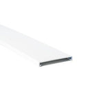 HellermannTyton 181-00262 | Wiring Duct Cover For 2-1/2" Duct, 6 Ft Long, Pvc, White, 120 Ft/Carton