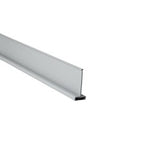 HellermannTyton 181-00302 | Wiring Duct Divider, 2" High, PVC, Gray, 120 ft/carton