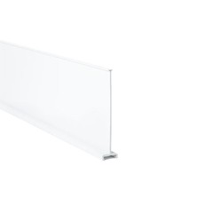 HellermannTyton 181-00309 | Wiring Duct Divider, 4" High, Pvc, White, 120 Ft/Carton