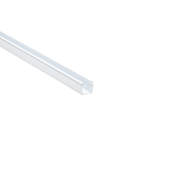 HellermannTyton 181-00456 | Solid Wall Wiring Duct, 0.75" X .75", Non-Adhesive, Pvc, White, 120Ft/Carton