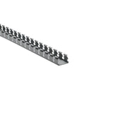 HellermannTyton 181-00571 | Slotted Wall Wiring Duct, 1.5" X 1", Adhesive, Pvc, Gray, 120Ft/Carton