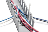 HellermannTyton 181-00684 | Universal Wiring Duct Mount, Pa66V0, Black, 100/Pkg