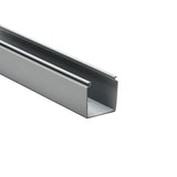 HellermannTyton 181-11002 | Solid Wall Wiring Duct, 1" X 1", Non-Adhesive, Pvc, Gray, 120Ft/Carton
