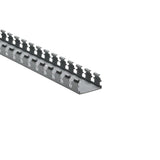 HellermannTyton 181-21004 | Slotted Wall Wiring Duct, 2" X 1", Non-Adhesive, Pvc, Gray, 30Ft/Box